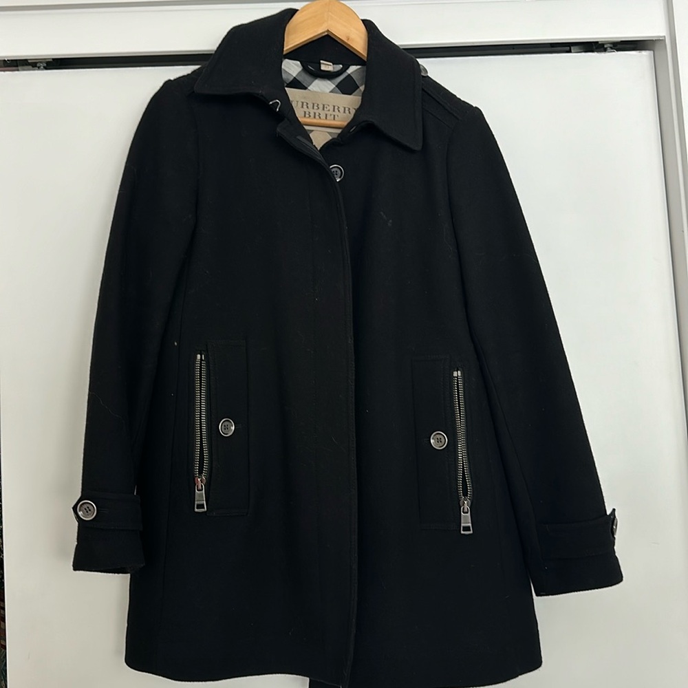 Burberry Pea Coat US 8